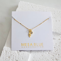 CZ Evil Eye Necklace