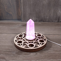 Light Stand Led Style: Round White 100 mm