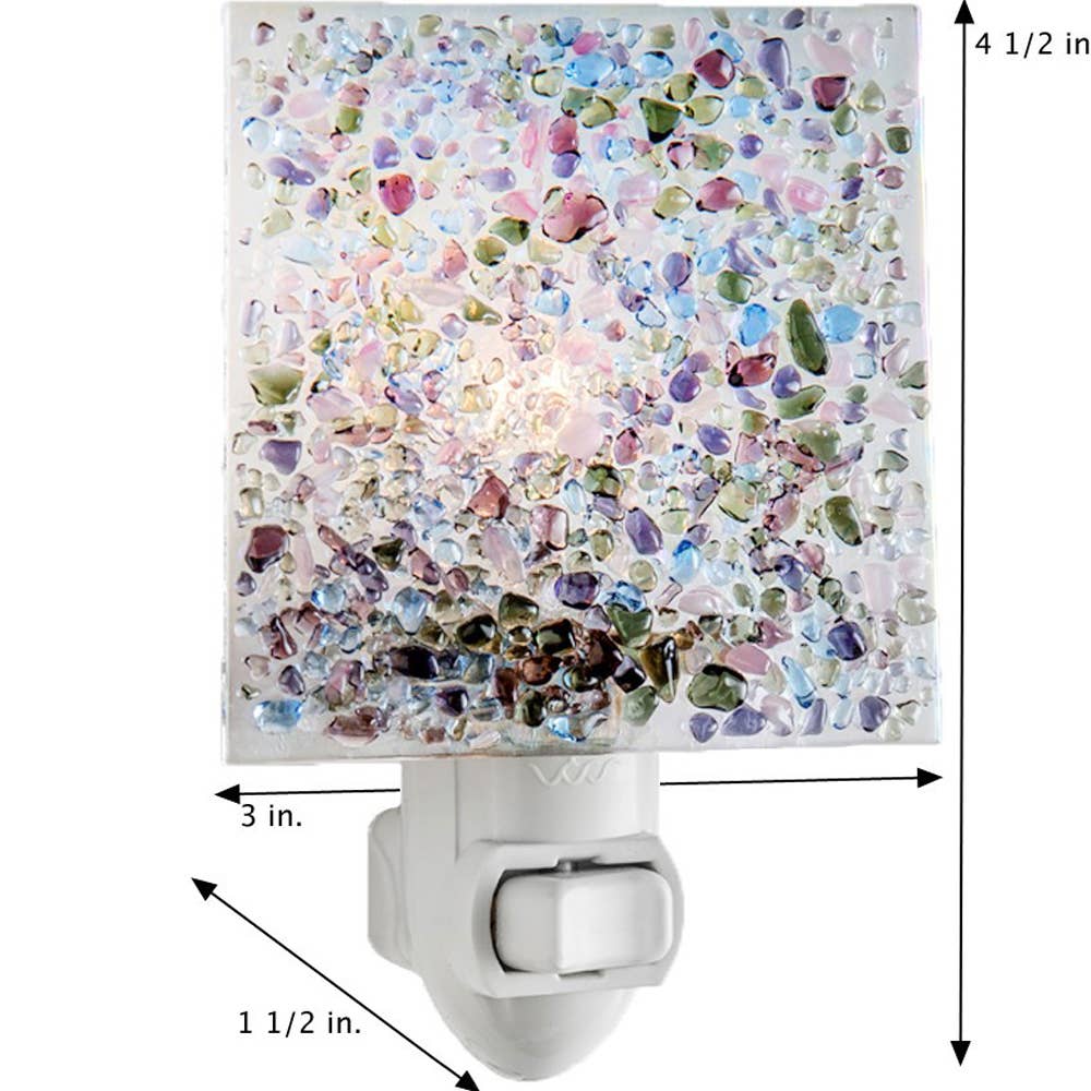 Colorful Glass Night Light Fused Glass Chips NTL 193