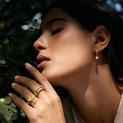 Freedom to Soar Adjustable Butterfly Double Butterfly Ring