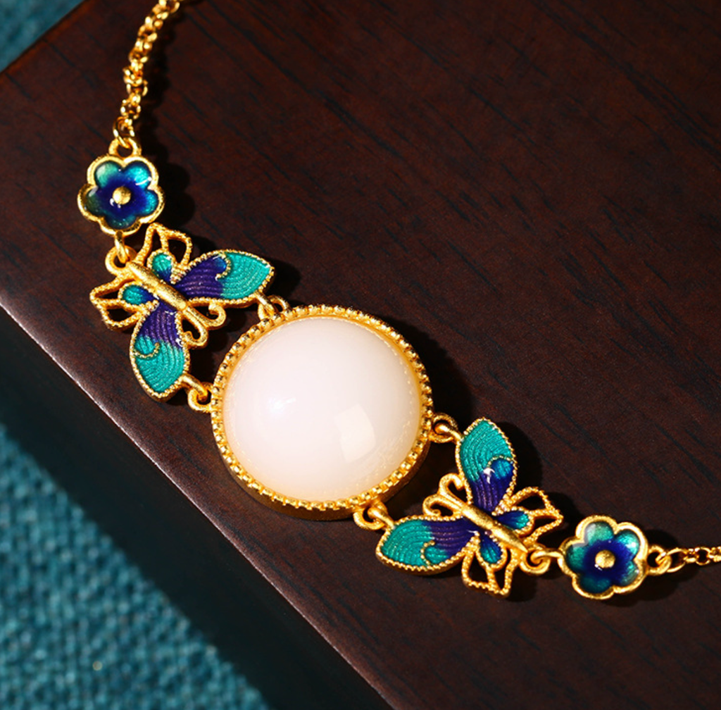 Double Butterflies Bracelet