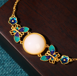 Double Butterflies Bracelet