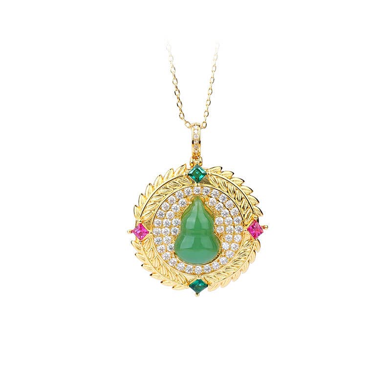 Sweet Jade Gourd Necklace