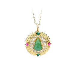 Sweet Jade Gourd Necklace