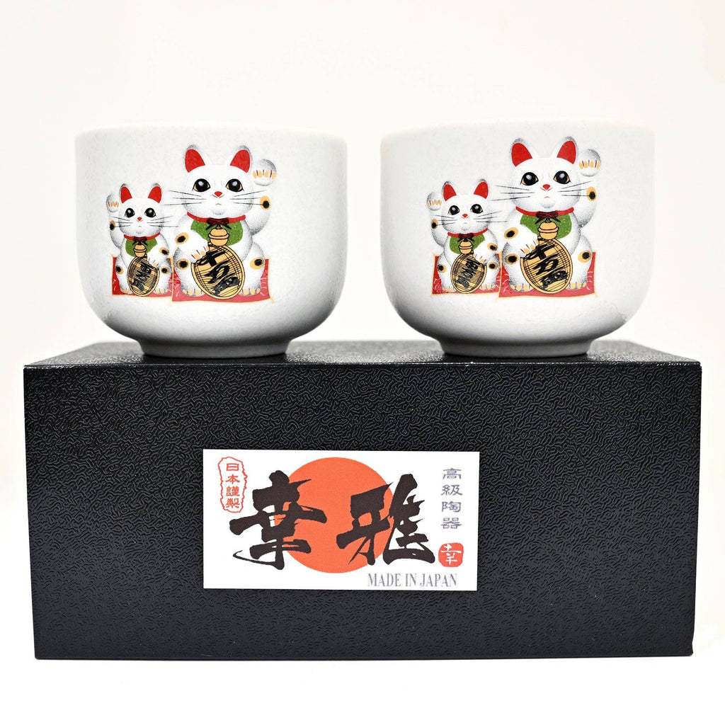 2 Piece Tea Cups Gift Set Lucky Cats JP (1/60)