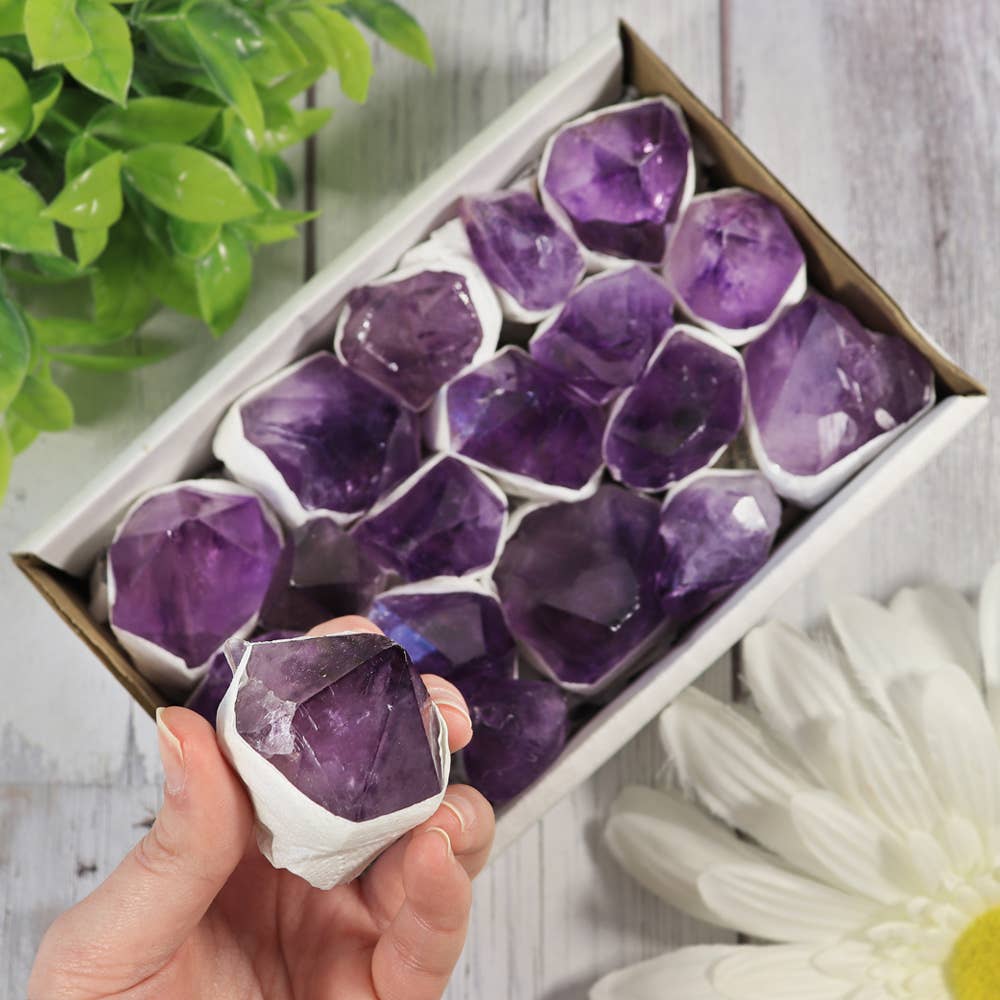 Amethyst Flat Points - Amethyst Crystal - Large sized pieces