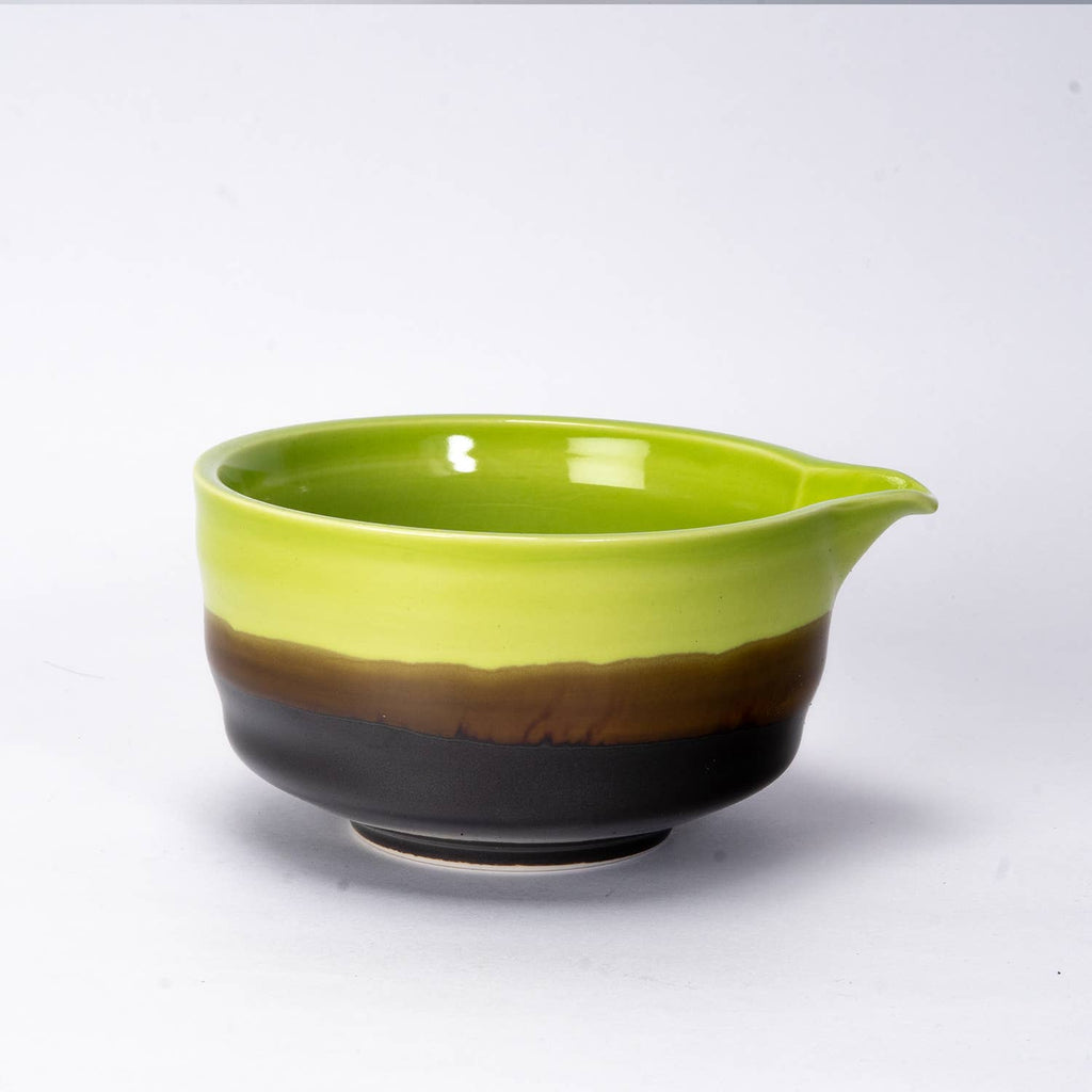 4 Piece Ceremonial Matcha Bowl Whisk Stand and Scoop Set (1/10)