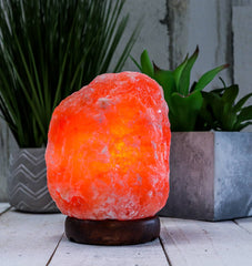 Natural PINK Himalayan Salt Lamp - 6-8 Lbs