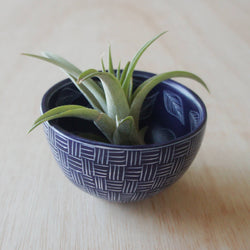 Two Pattern Bowl: Green