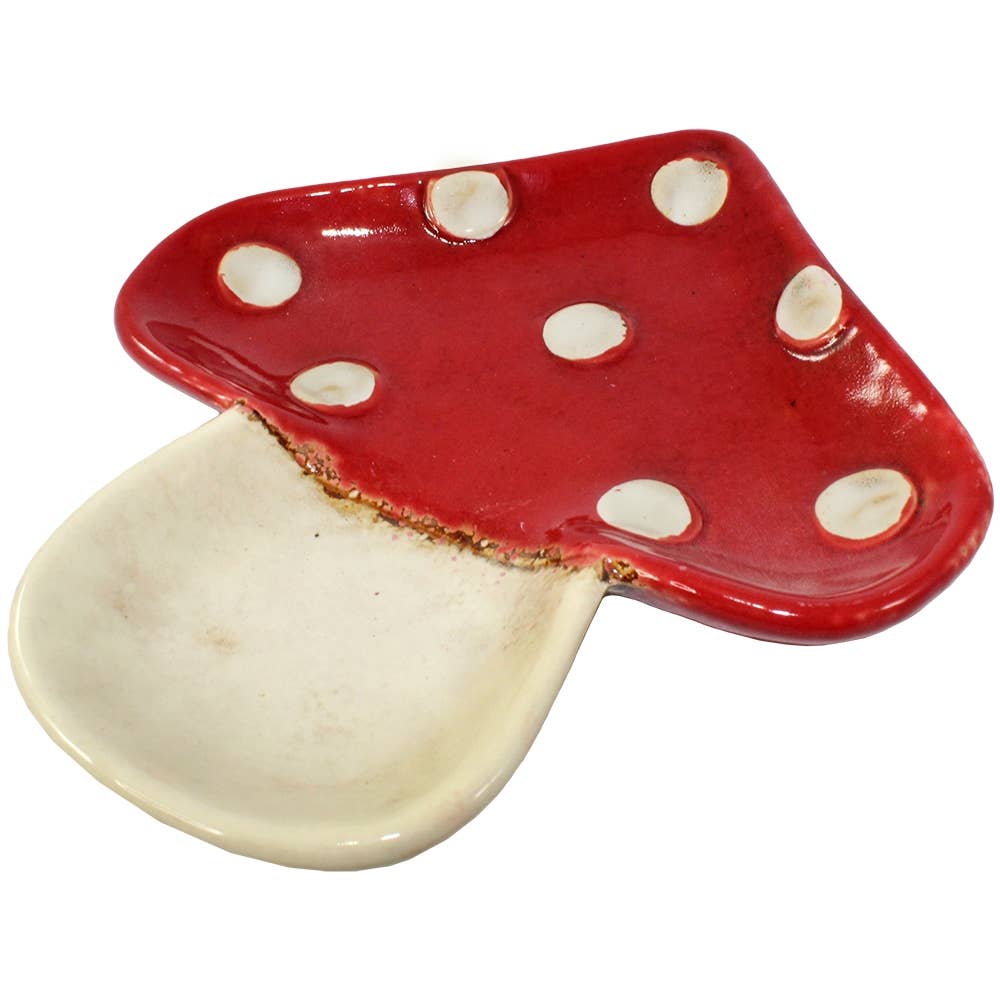 Tippy Toadstool Ceramic Tray - VDC107