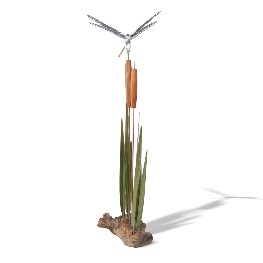 Dragonfly and Cattails TT  (SS/ Hardwood)