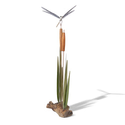 Dragonfly and Cattails TT  (SS/ Hardwood)