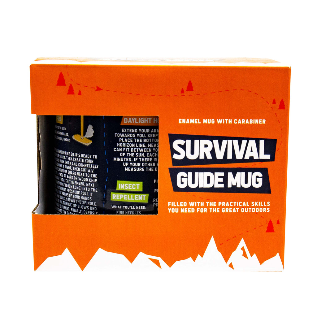 Survival Guide Enamel Mug