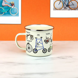 Bikes - Enamel Mug