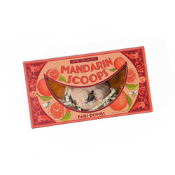 Mandarin Scoops Bath Bomb Gift Set made with Botanicals + Fruit