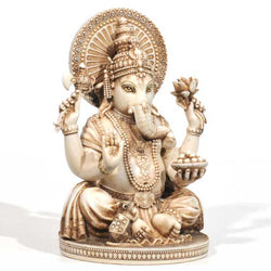 Resin Ganesha - Ivory 6