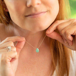 Green Aventurine Soul-Full of Light Necklace for Healing
