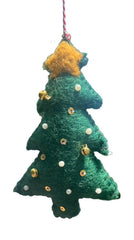 Felt ornament, Xmas Tree