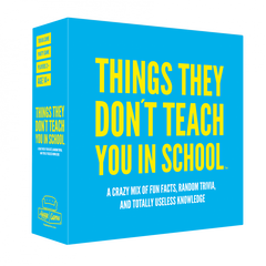 Card Game - Things They Don't Teach You In School