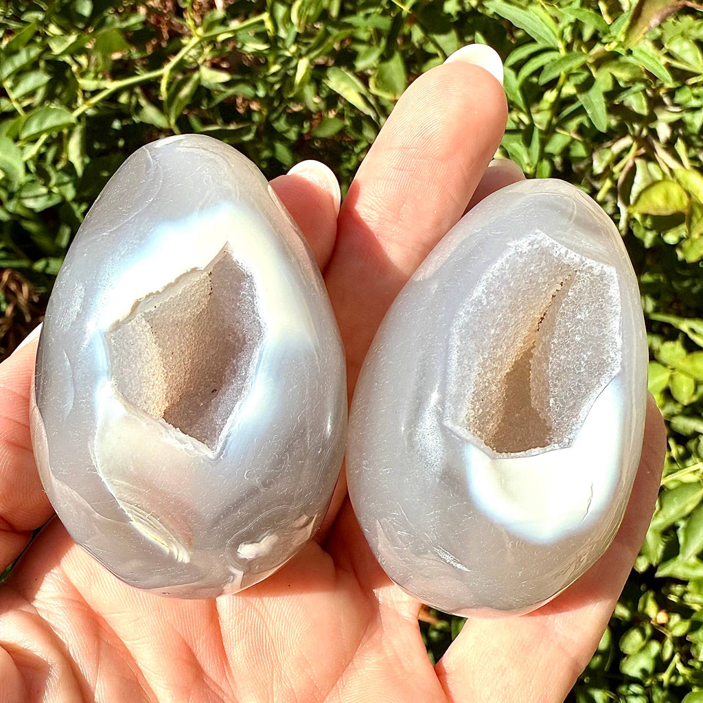 Druzy Agate Eggs