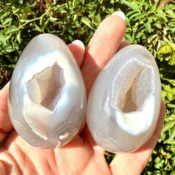 Druzy Agate Eggs
