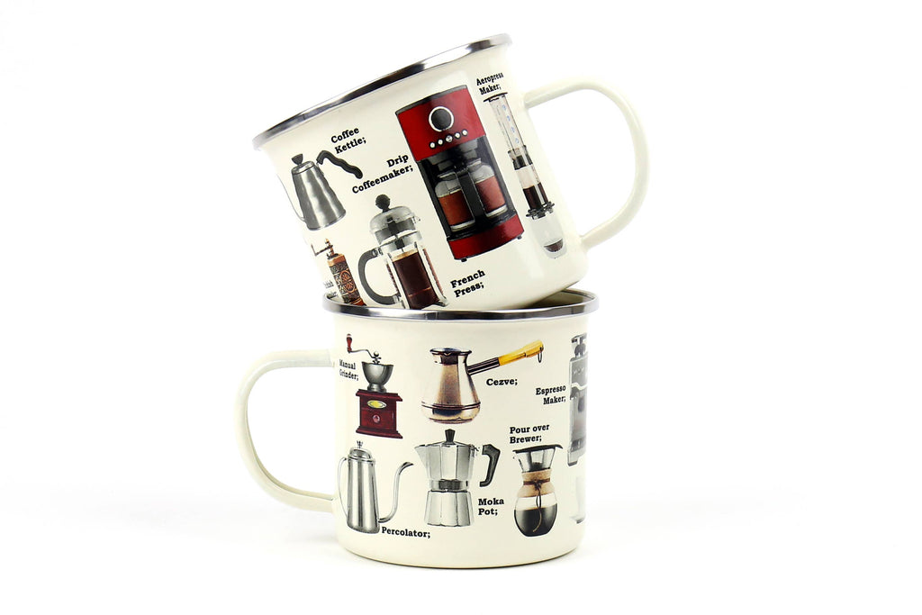 Bikes - Enamel Mug