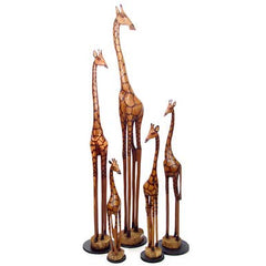 Olivewood Giraffe: 48 inch