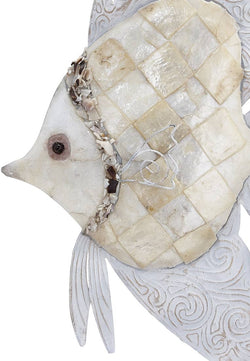 Ivory Angelfish Wall Art 8x12