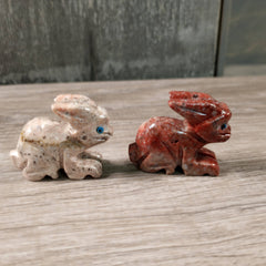 Soapstone Animals: Rabbit