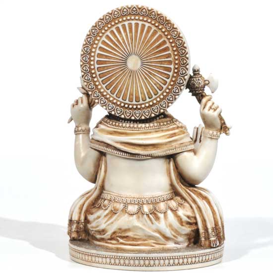 Resin Ganesha - Ivory 6
