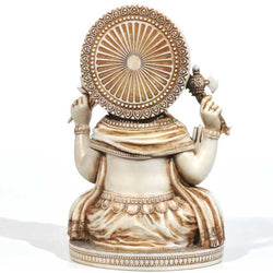 Resin Ganesha - Ivory 6