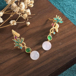 Blooming Lotus Earrings