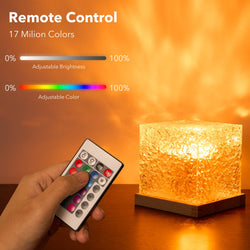 16 Color-changing Water Ripple Table Lamp Night Light