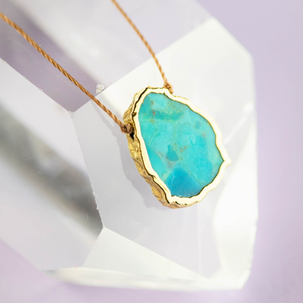 Turquoise Alchemy Necklace for Dare Greatly