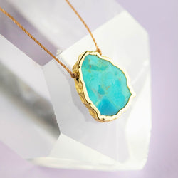 Turquoise Alchemy Necklace for Dare Greatly