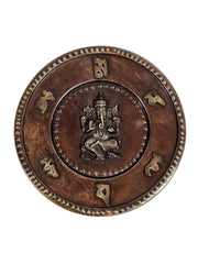 Ganesh Mantra Wall Hanging
: Brass Copper / 8