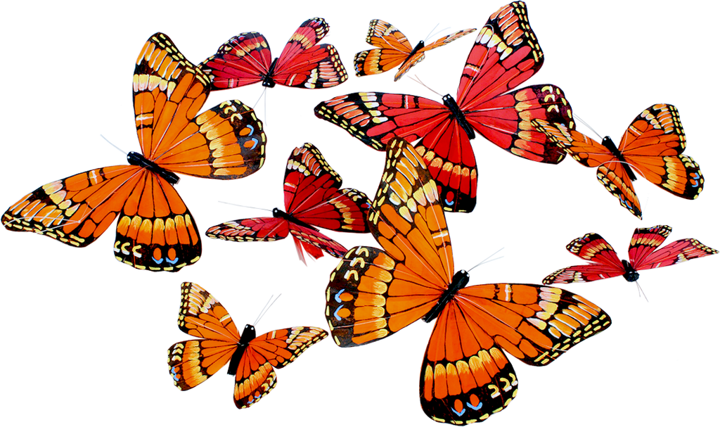 Monarch Jumbo Butterfly Garland - JL045