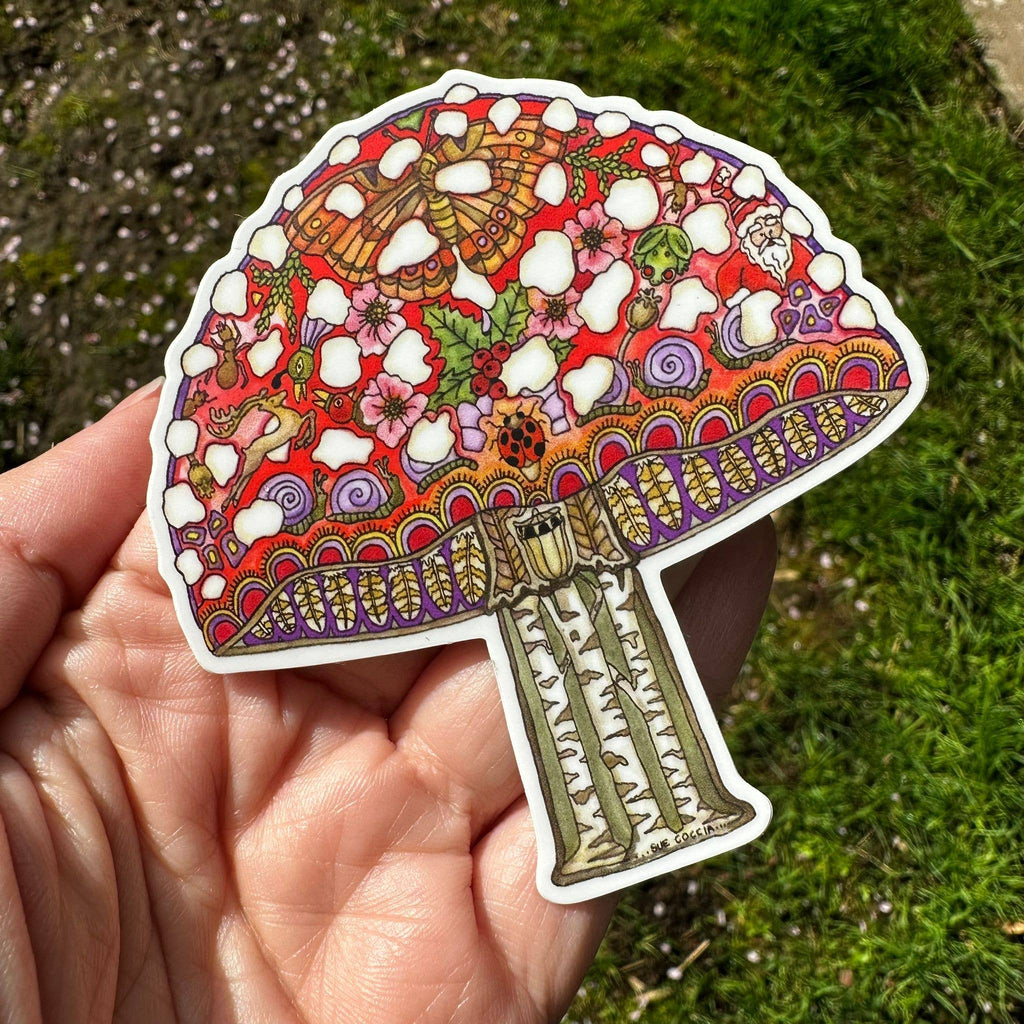 Mushroom Sticker