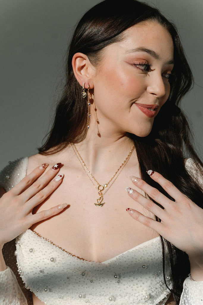 Chain of Hearts Earrings