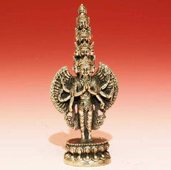 Avalokitesvara Figurine: Brass / 3