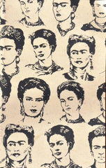 5x8 Frida, black on cream