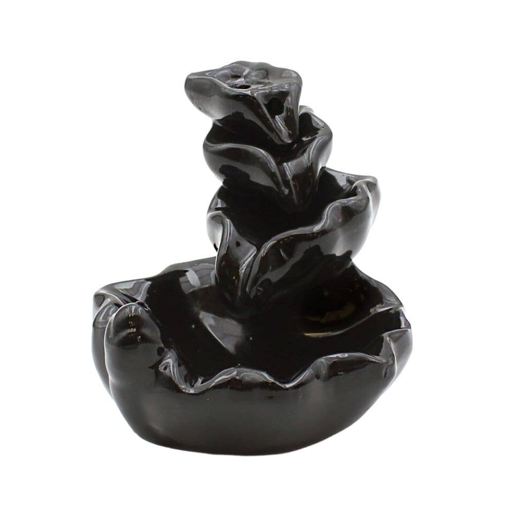 Backflow Burner - Triple Lily Leaf