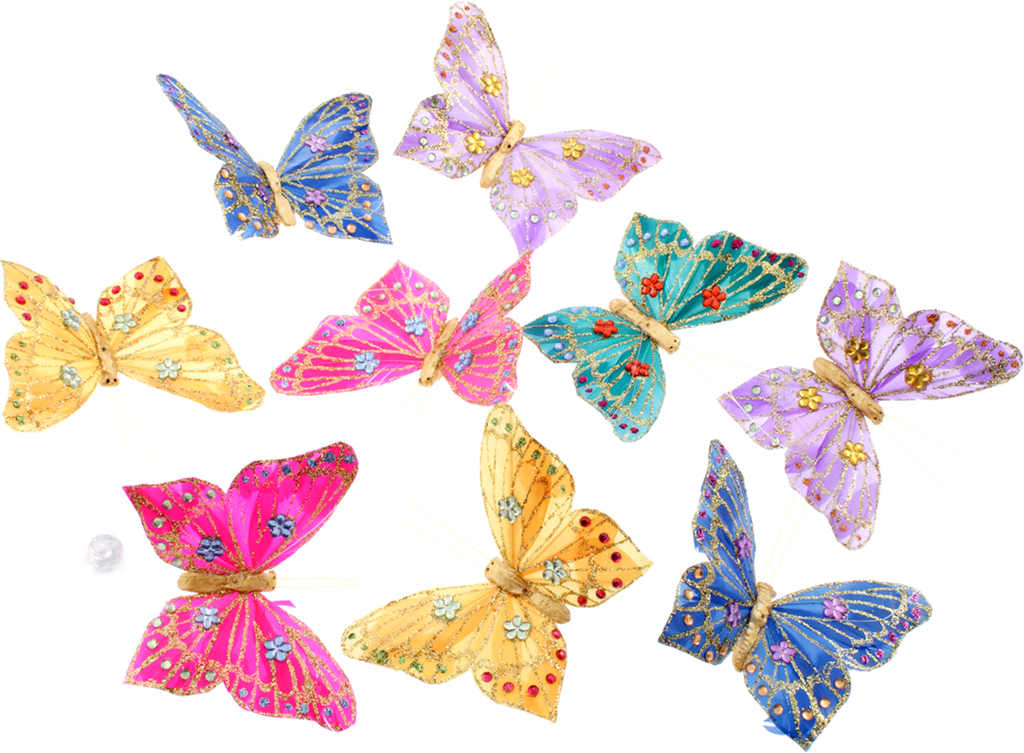 Butterfly Garland Multi Color