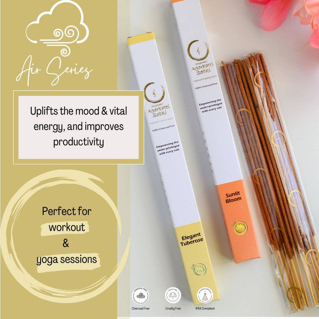 Tuberose Elements Balancing Incense sticks - 120 sticks 