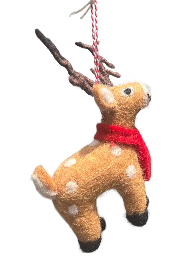 Felt ornament, Deer