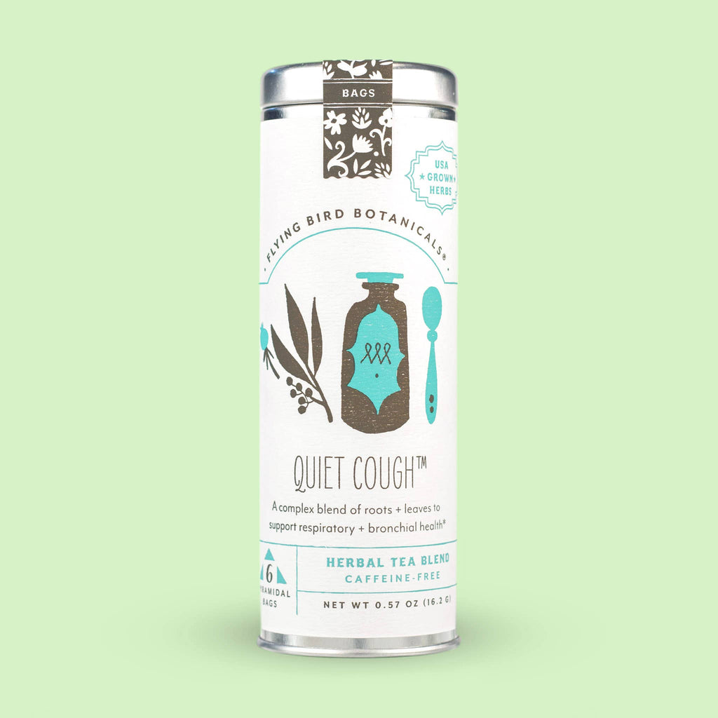 Quiet Cough – 6 Tea Bag Tin