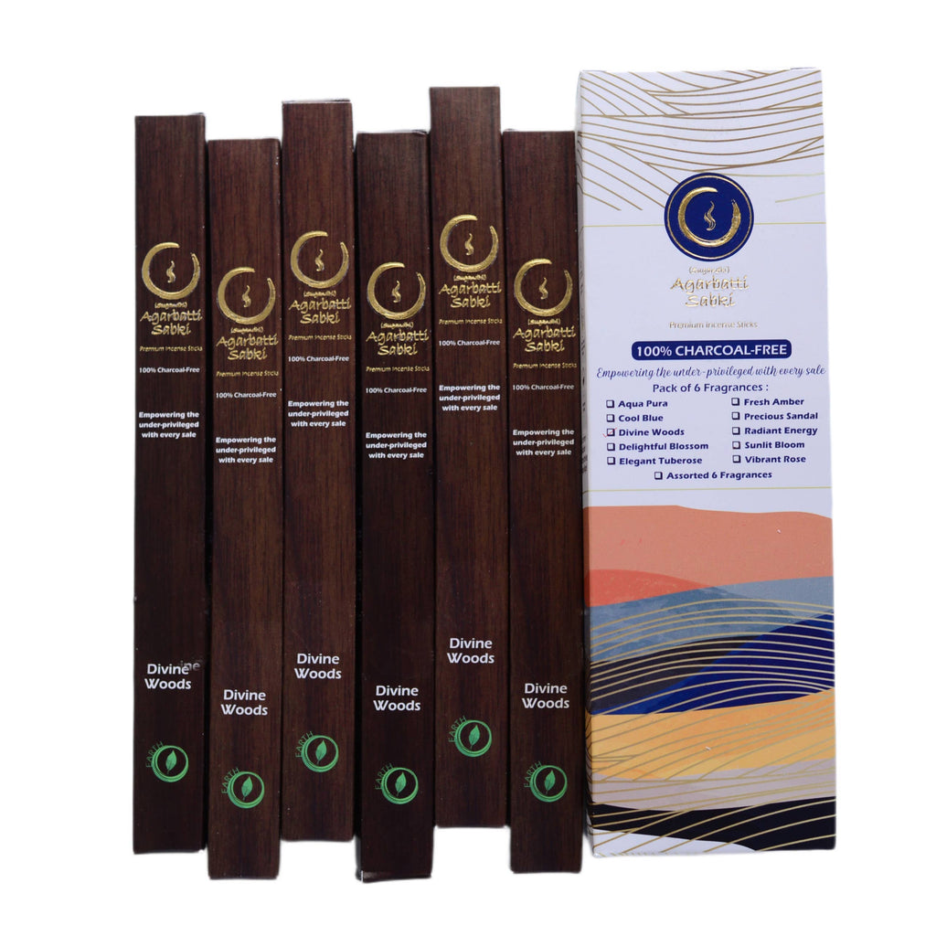 Divine Woods Element Balancing Incense sticks - 120 sticks 