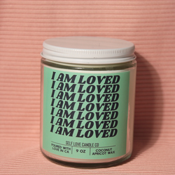 I Am Loved - Self Love Inspirational Candles