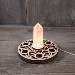 Light Stand Led Style: Merkaba White