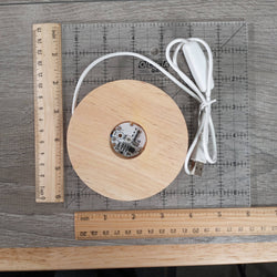 Light Stand Led Style: Round White 100 mm